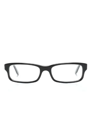 Ray Ban Lunettes De Vue a Monture Rectangulaire Noir FARFETCH FR