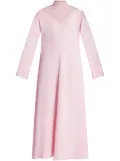 Versace crystal-embellished silk gown - Pink