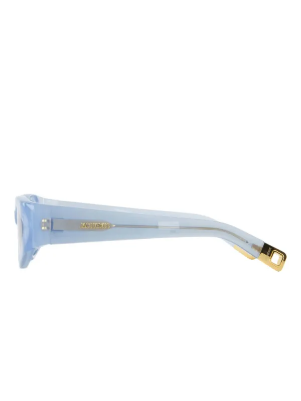 【送料&関税込】Jacquemus Ovalo - Light Blue Sunglasses - Un Jacquemus Ovalo - light blue – Mondello 1962