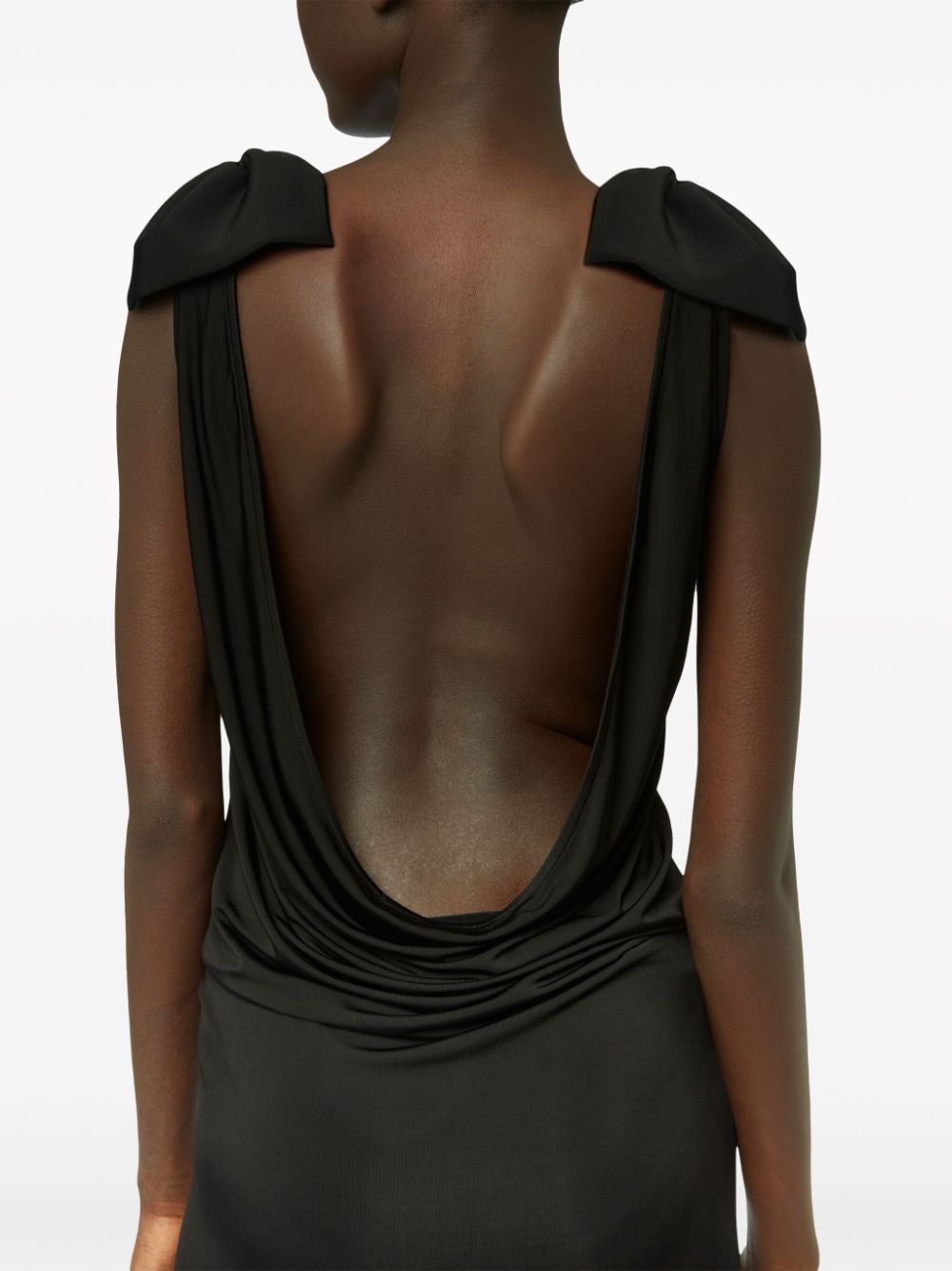 Nina Ricci bow-embellished open-back Gown - Farfetch