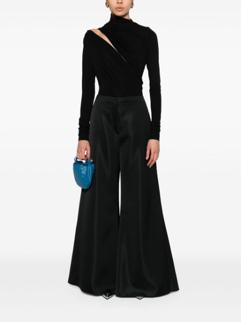 Charis wide-leg trousers