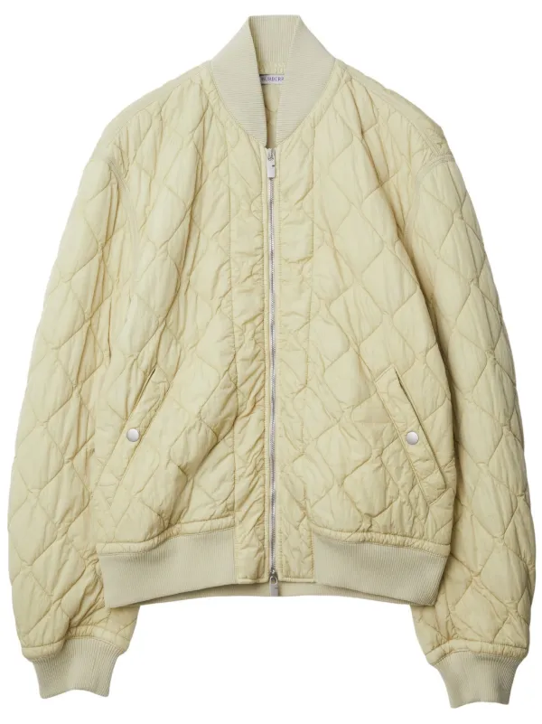 Burberry quilted bomber jacket on sale