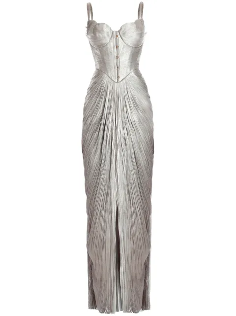 Maria Lucia Hohan Noemie corset slit gown