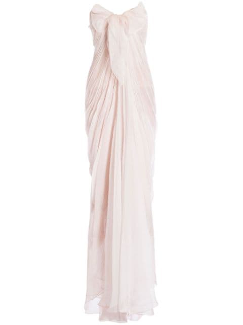 Maria Lucia Hohan Lyna bow-embellished gown
