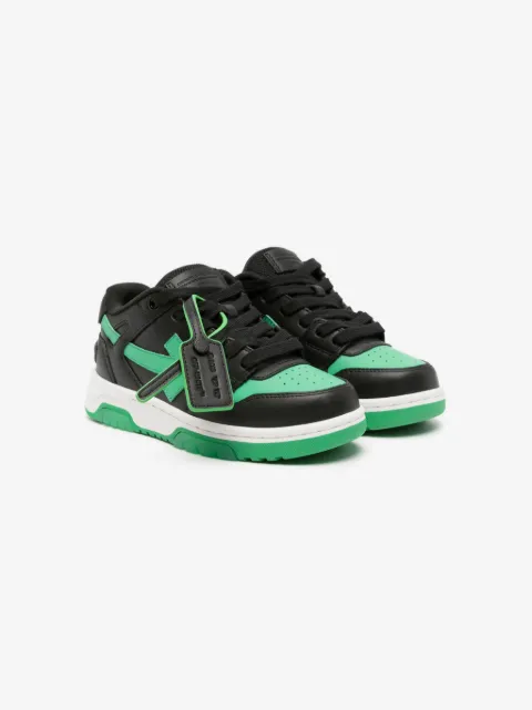 Off-White Kids Out Of Office leather sneakers