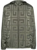 Givenchy 4G-motif taffeta jacket - Green