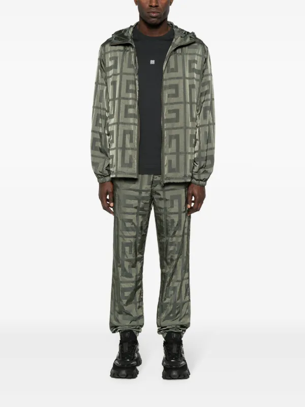 GIVENCHY フード付きジャケット 48 Givenchy Zipped Hoodie in Fleece with Stamp Print | Saks Fifth Avenue