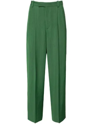 Jacquemus Calisson Pleated Wide-Leg Balloon Pants | Neiman