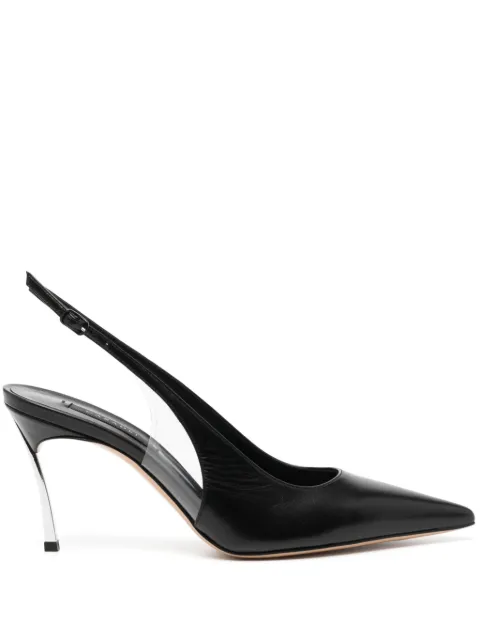 Casadei Superblade Jolly 90mm slingback pumps
