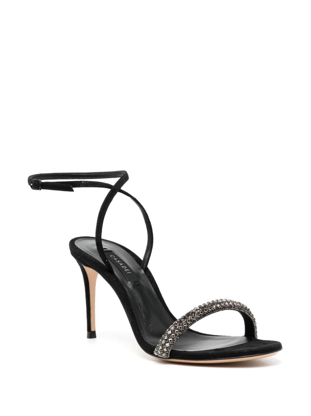 Casadei Blade Stratosphere 80mm sandals - Zwart