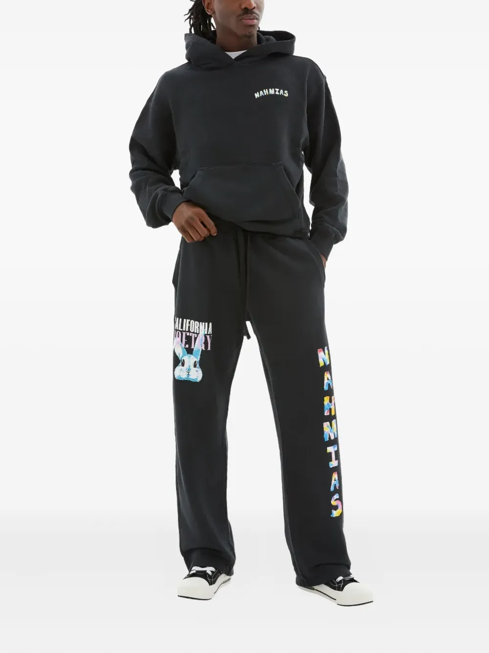 Nahmias graphic-print logo sweatpants | Sweatpants | Image 2