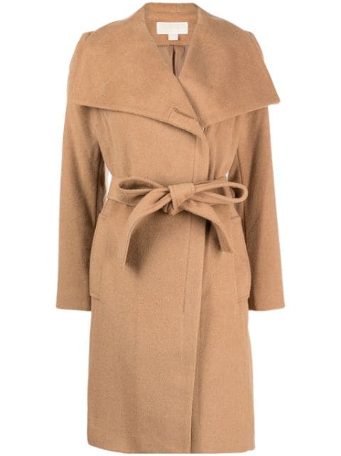 Michael Michael Kors belted double-breasted coat