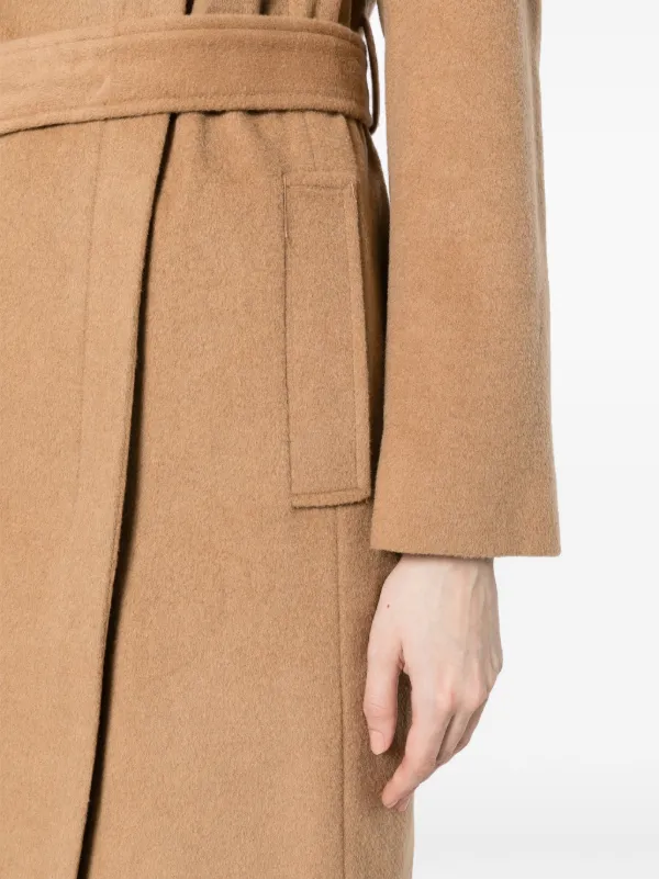 Michael Michael Kors ベルテッド ダブルコート | ブラウン | FARFETCH JP