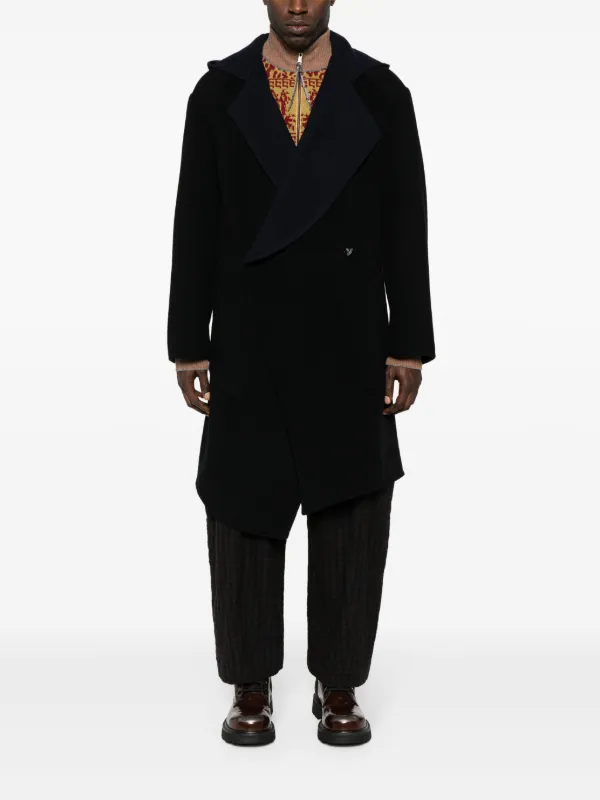Vivienne Westwood Orb appliqu Asymmetric Coat Farfetch