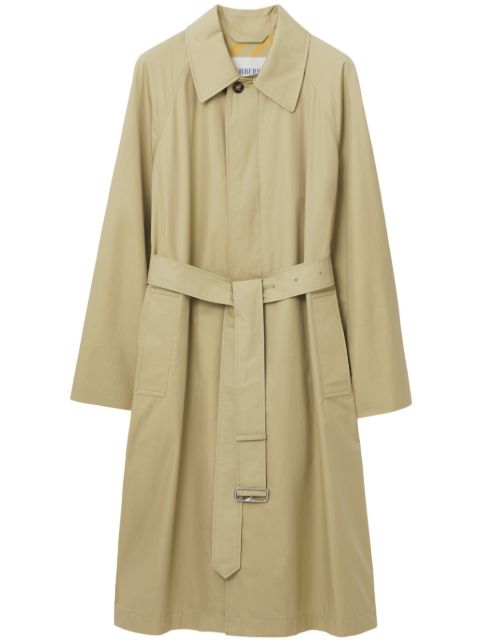 Burberry Bradford belted cotton trench coat Men