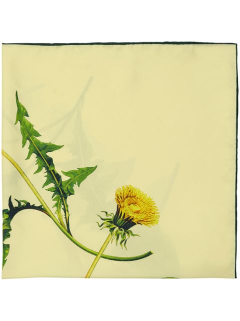 Burberry Dandelion floral-print scarf Men