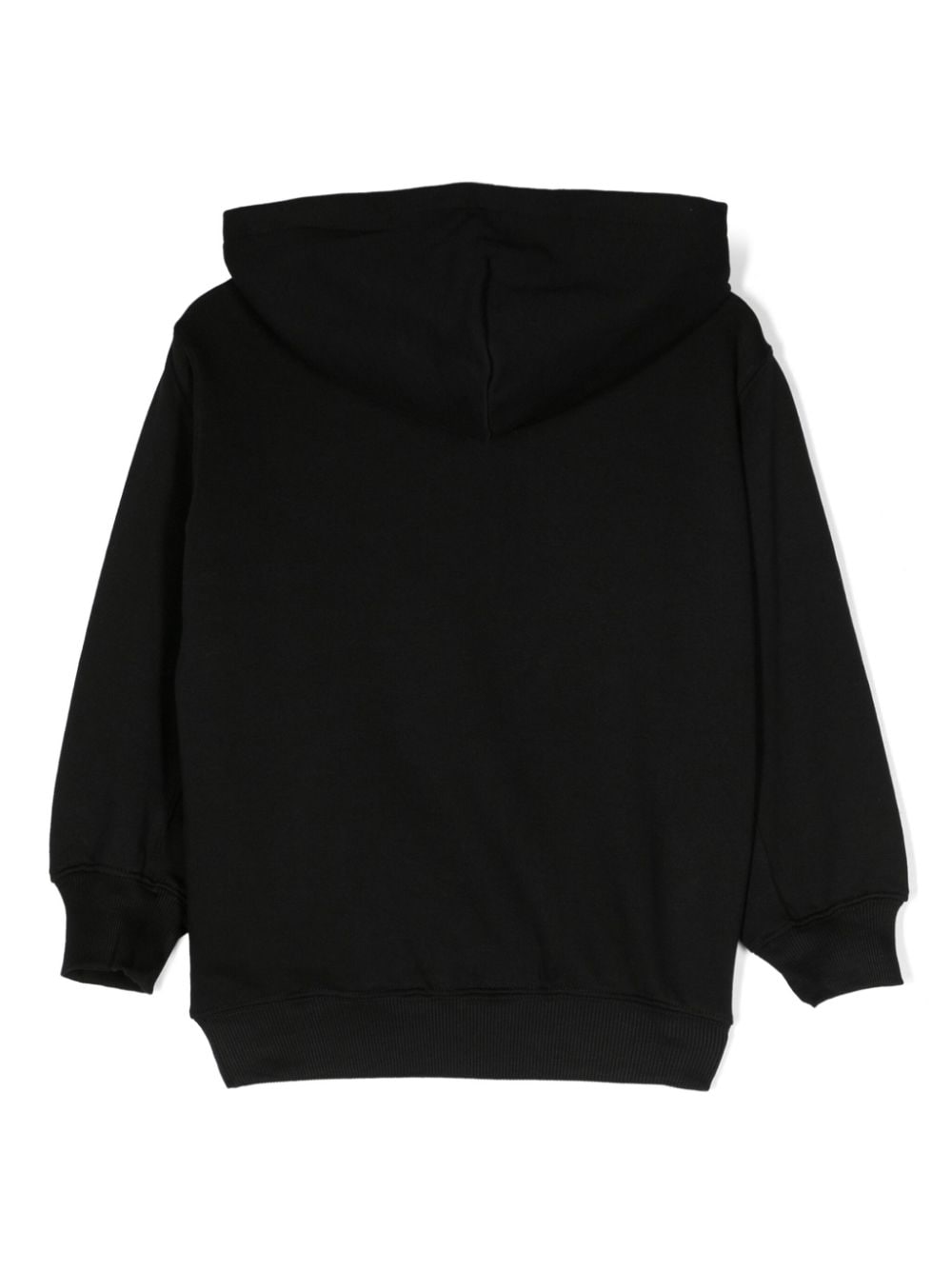Shop Molo Maxx Organic Cotton Hoodie In Black