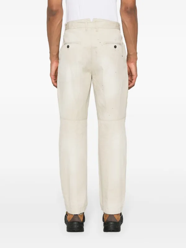 DSQUARED2 刺繍入りベージュチノパン　サイズ36 DSQUARED2 ディースクエアード チノパンツ SEXY CHINO PANTS
