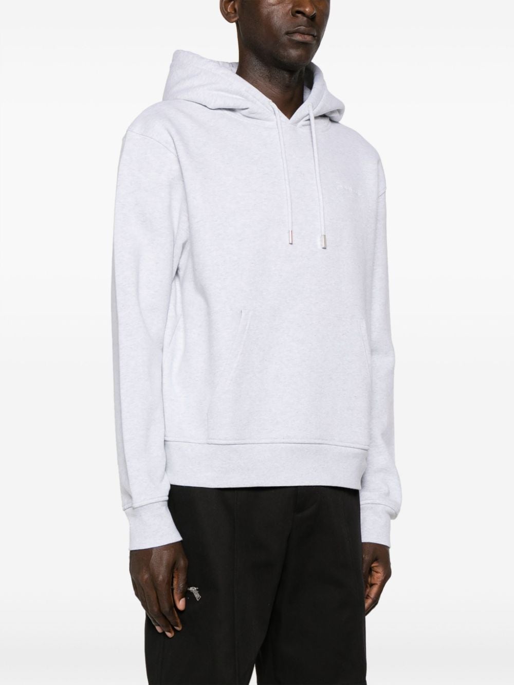 Shop Jacquemus Le Brode Cotton Sweatshirt In Grey