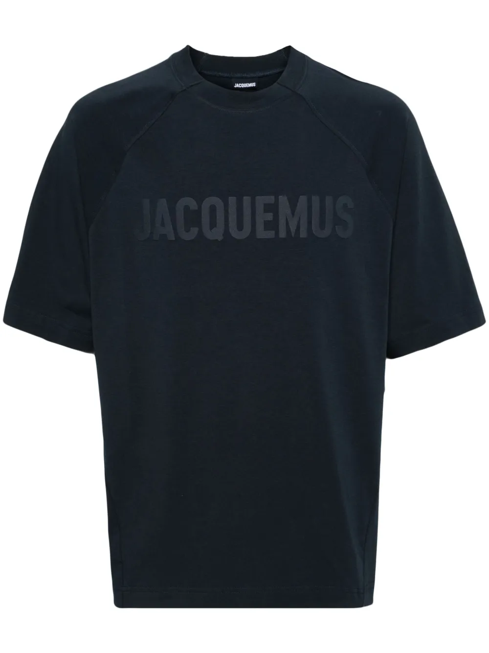 Jacquemus Le T-shirt Typo top met lange mouwen Blauw