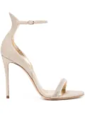 Casadei 120mm Cappa Blade Stratosphere sandals - Gold