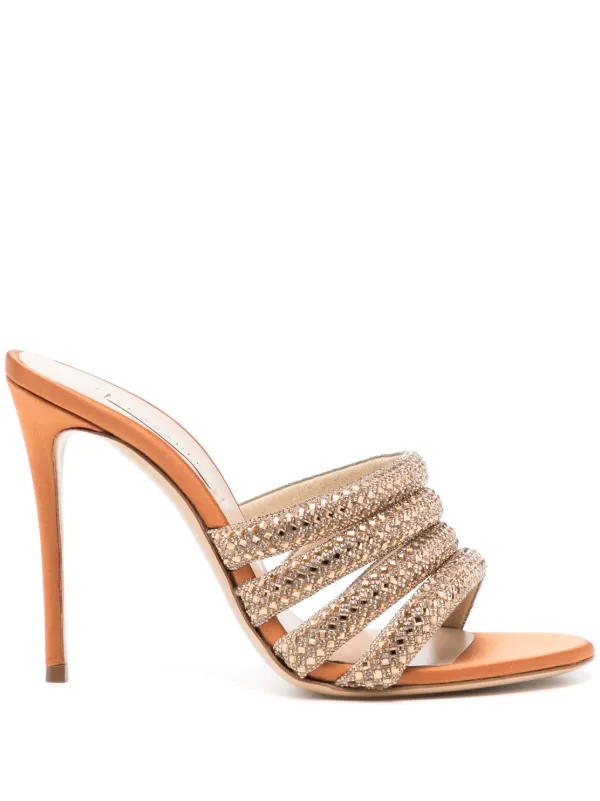 【CASADEI】 Stratosphere サンダル Casadei 100mm Blade Stratosphere Sandals | Red | FARFETCH