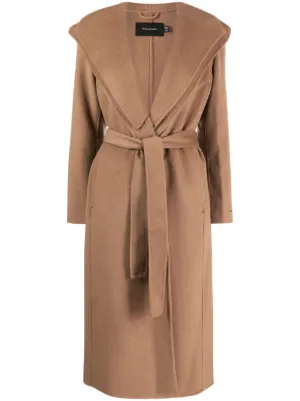 Michael Michael Kors ベルテッド ダブルコート | ブラウン | FARFETCH JP