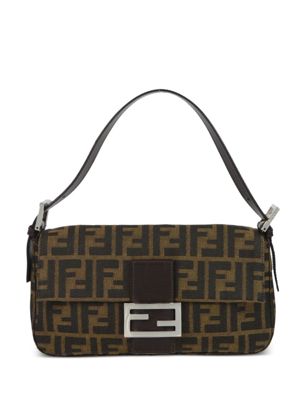Pre-owned Fendi 1990-2000s Baguette Shoulder Bag In Brown