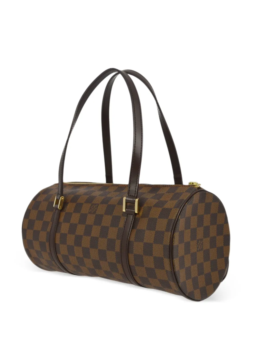 Pre-owned Louis Vuitton 2005 Papillon 30 Shoulder Bag In Brown