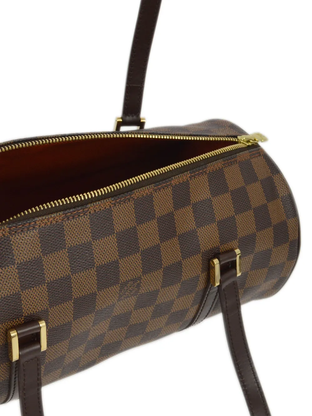 Pre-owned Louis Vuitton 2005 Papillon 30 Shoulder Bag In Brown