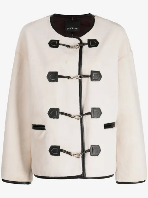 tout a coup hook-fastening jacket