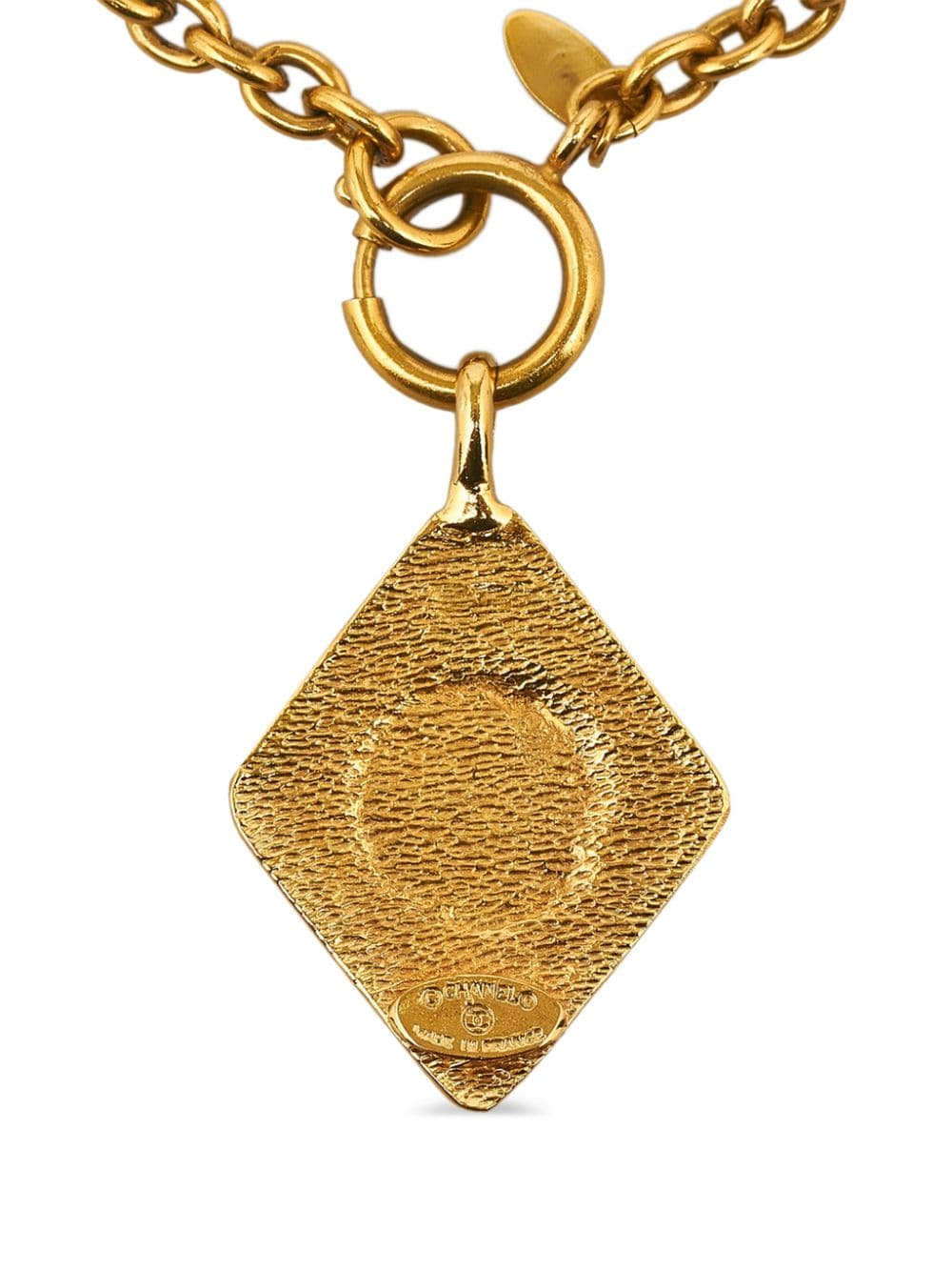 CHANEL Pre-Owned 2000s CC pendant necklace - Goud