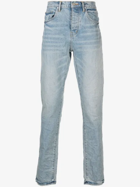 Purple Brand jean droit P005 à taille mi-haute