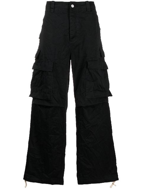 Purple Brand straight-leg cargo trousers