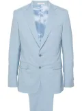FURSAC single-breasted virgin-wool suit - Blue
