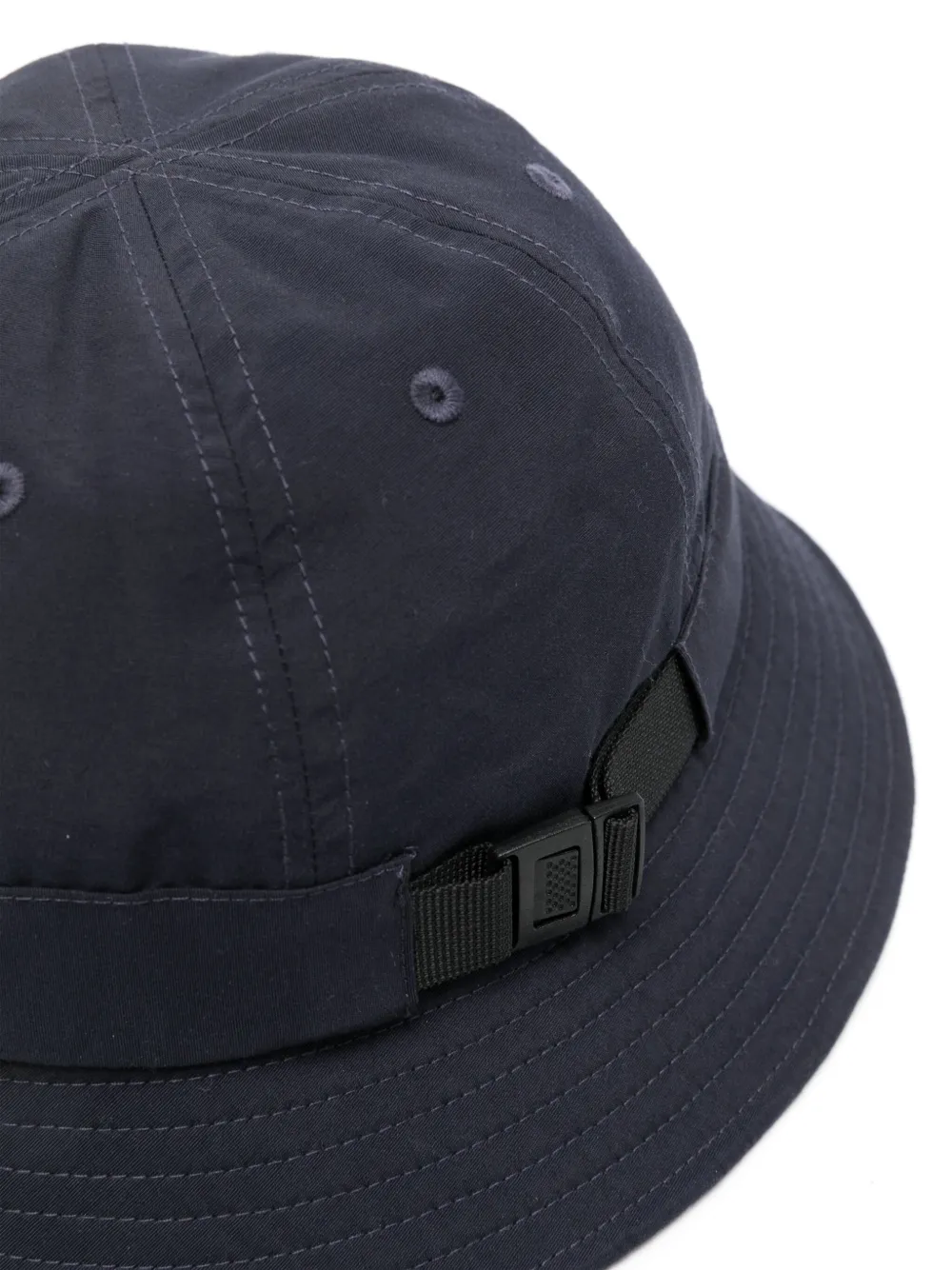 Shop Fursac Logo-embroidered Bucket Hat In Blue