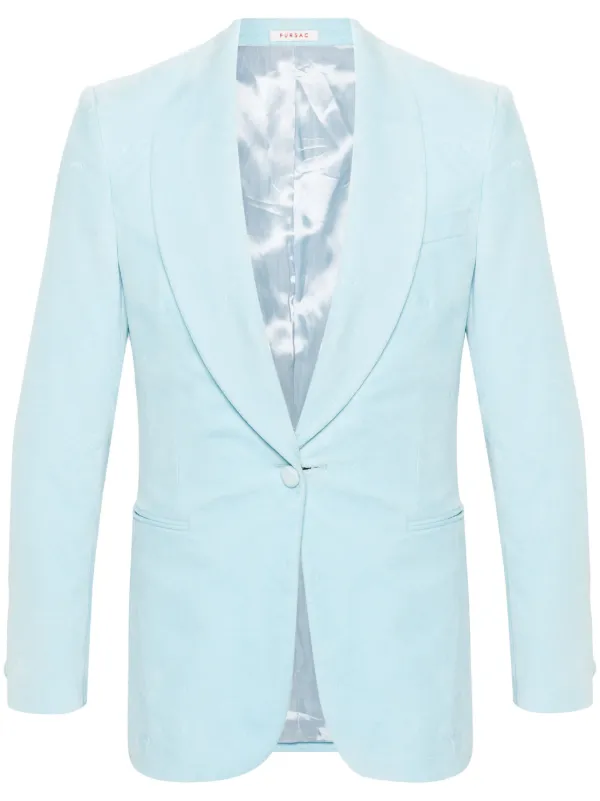 FURSAC Velvet Tuxedo Jacket Farfetch