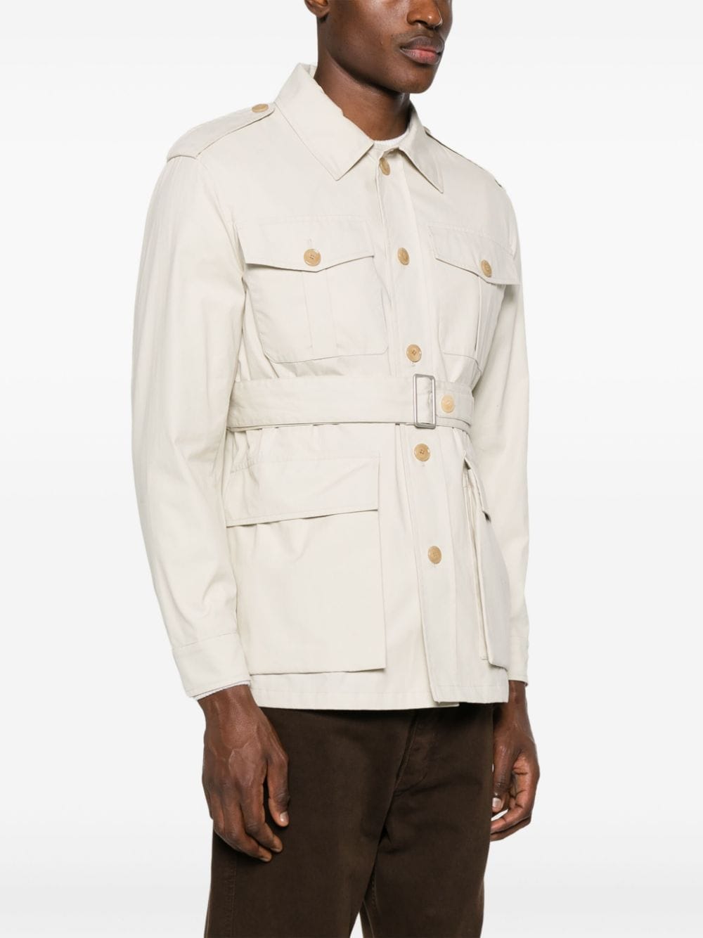 cotton military jacket