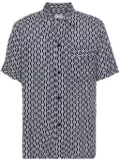 FURSAC ropes-print shirt - Blue