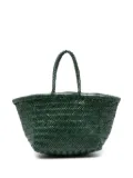 DRAGON DIFFUSION Triple Jump Small woven tote bag - Green