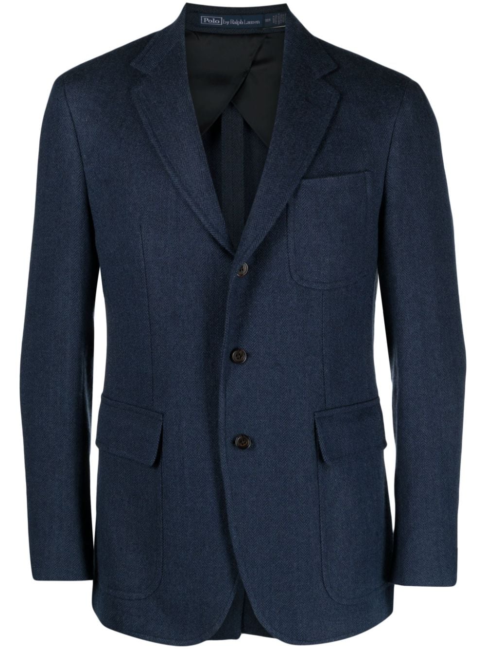 Polo Ralph Lauren Blazer met visgraatpatroon Blauw