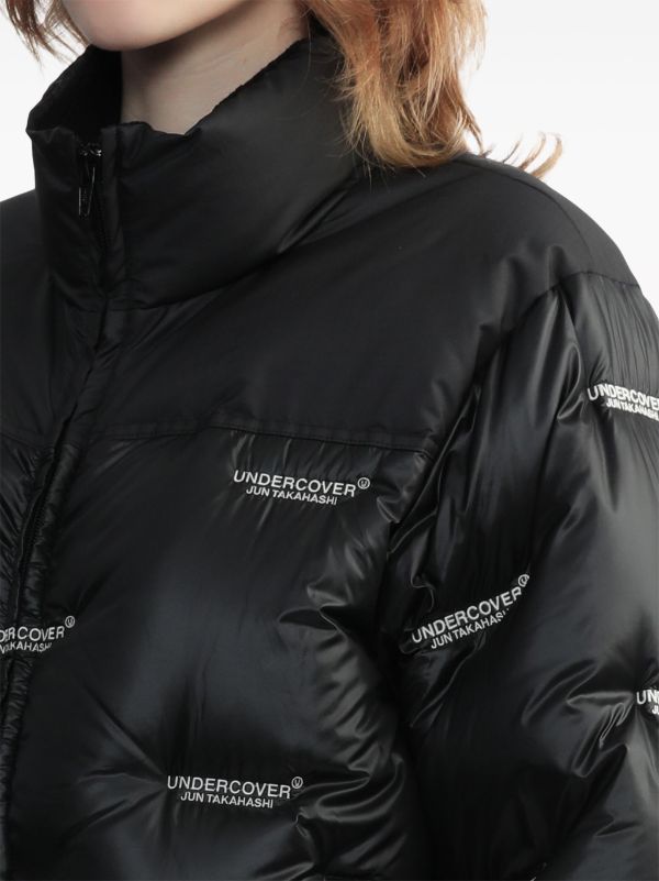 Undercover logo-embroidered Down Padded Jacket - Farfetch