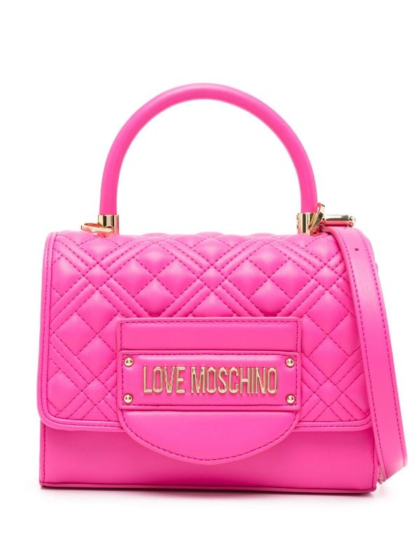 Love moschino love top handle cross body satchel new arrivals