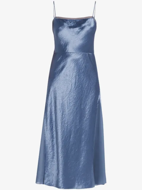 Vince slip dress a paneles
