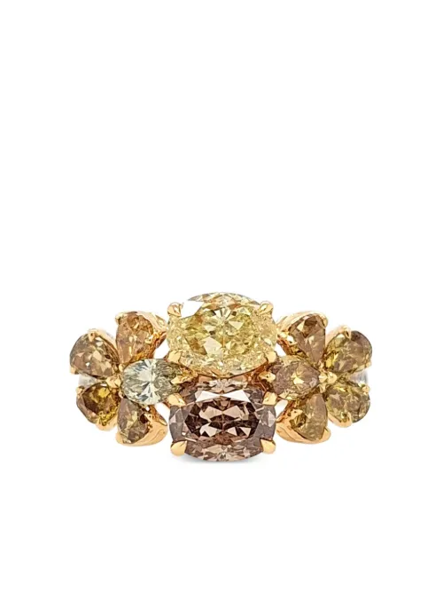 Bague en blanc 18ct sertie de diamants - HYT Jewelry - Modalova