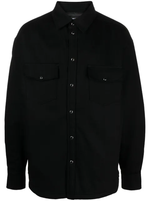 Purple Brand padded twill shirt jacket
