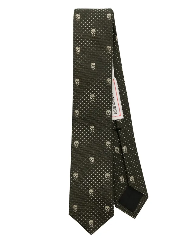 Alexander mcqueen 2025 skull tie