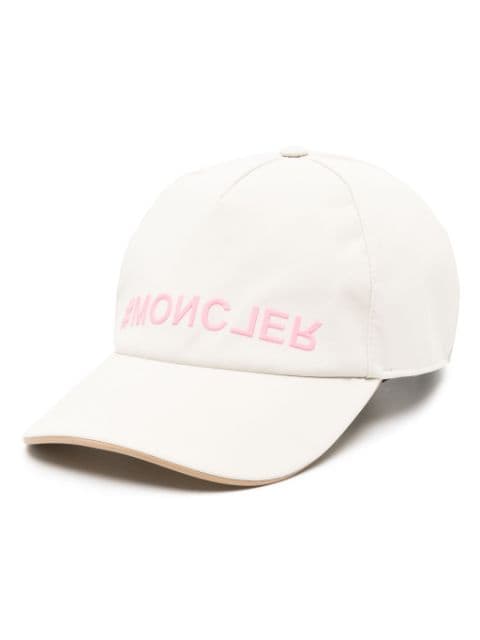 Moncler Grenoble gorra con logo en relieve