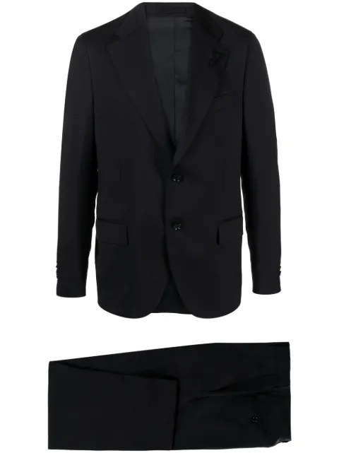 Lardini single-breasted wool suit