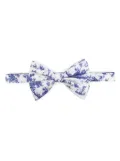 FURSAC illustration-print bow tie - White